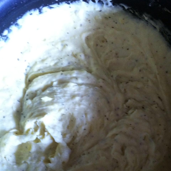 Garlic Basil Mashed Potatoes