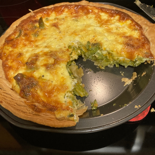 Easy Broccoli Quiche