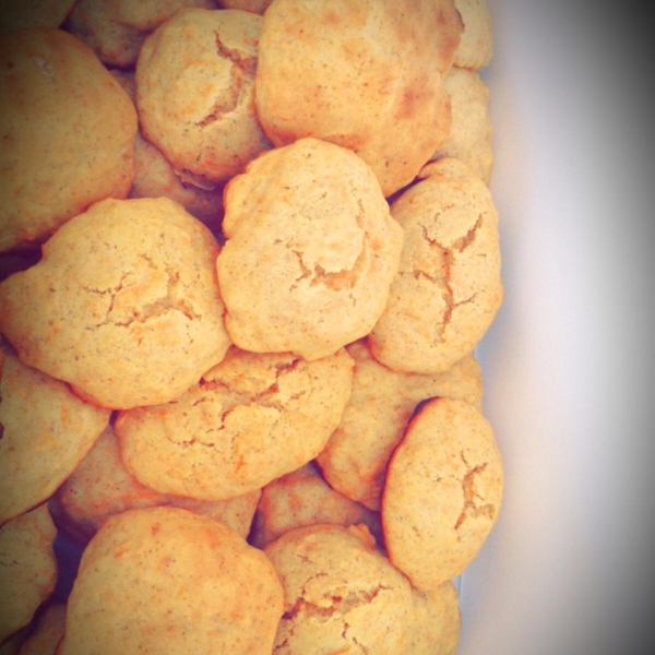 Healthy Honey Carrot Cookies