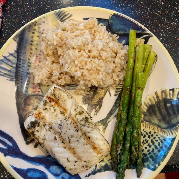 Grilled Halibut