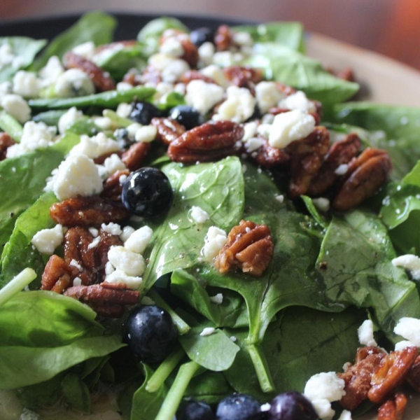 Blueberry Spinach Salad