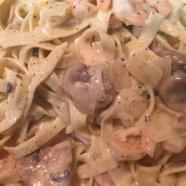 Angel Shrimp Pasta