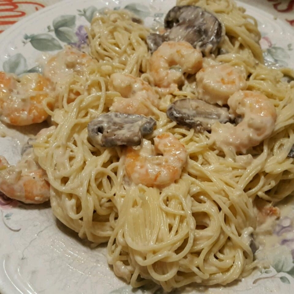Angel Shrimp Pasta
