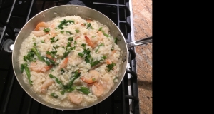 Lemon Risotto with Margherita® Prosciutto and Shrimp