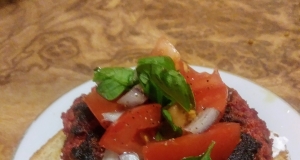Veggie and Goat Cheese Quinoa Burgers