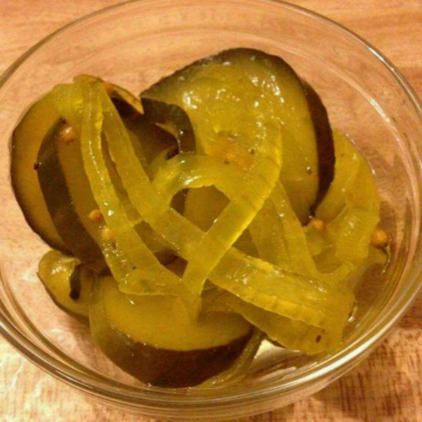 Microwave Bread-and-Butter Pickles