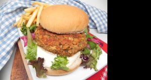 Mushroom-Lentil Burgers