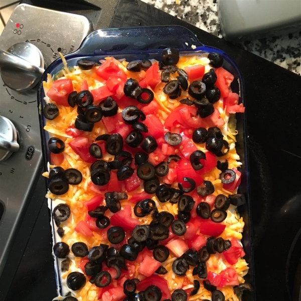 Breta's 7 Layer Dip