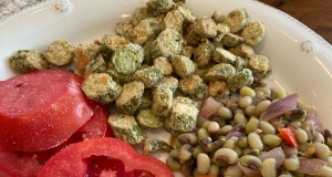Oven Fried Okra