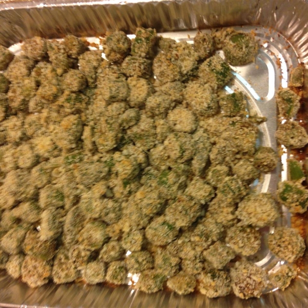 Oven Fried Okra