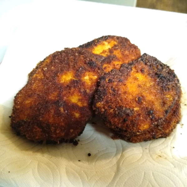Fried Eggplant Parmesan