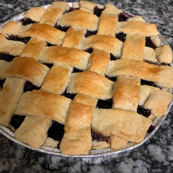 Fresh Blueberry Pie II