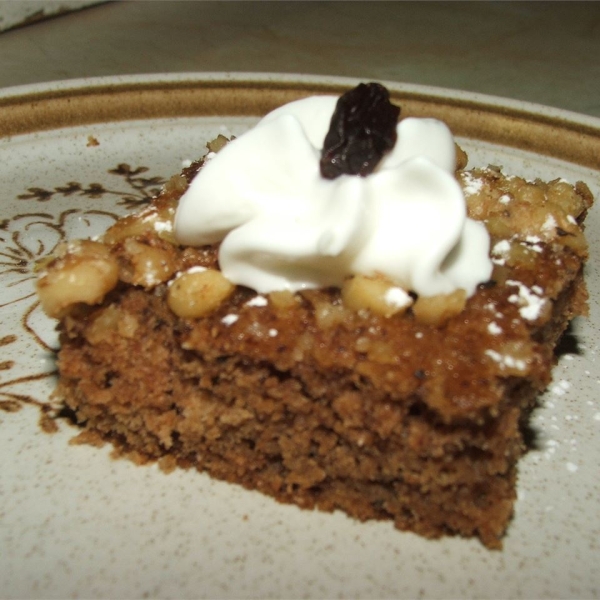 Applesauce Raisin Bars