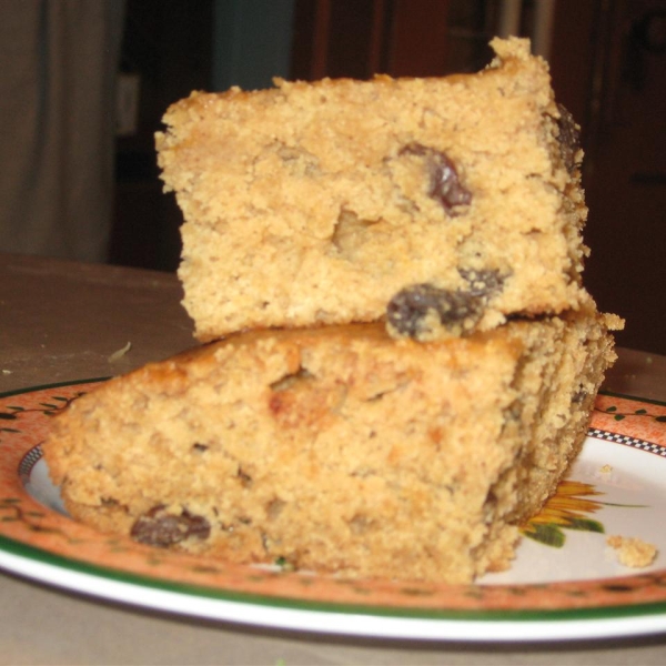 Applesauce Raisin Bars