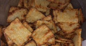 Easy Keto Cheese Crackers