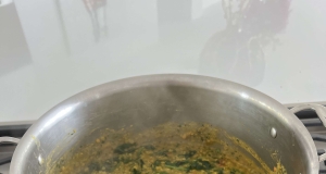 Raghavan's Palak Masoor Dal (Red Lentils with Spinach)