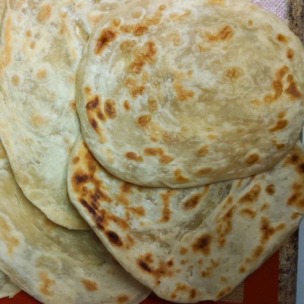 Roti Canai/Paratha (Indian Pancake)