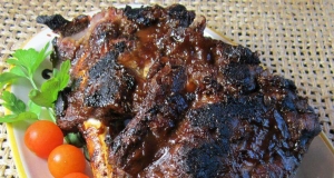 BBQ Bison Back Ribs