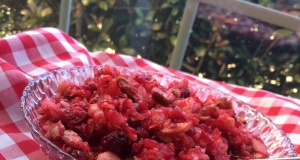 Holiday Cranberry Relish