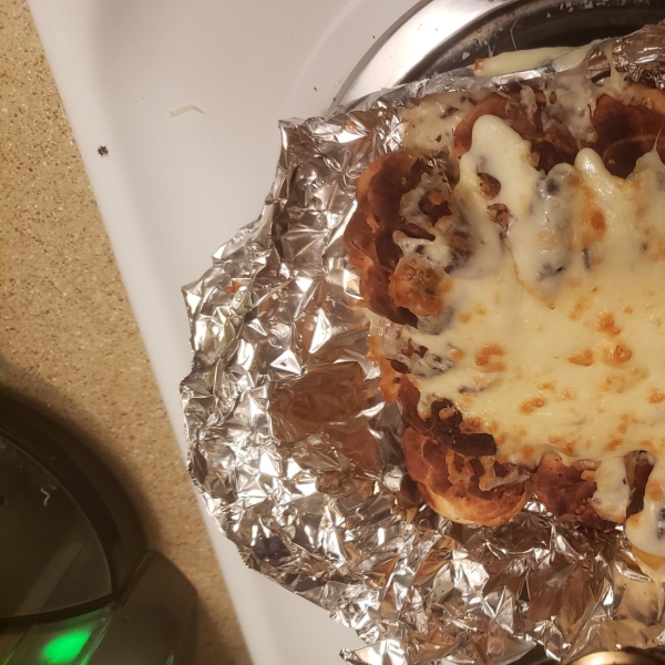 Air Fryer Pull-Apart Pepperoni-Cheese Bread