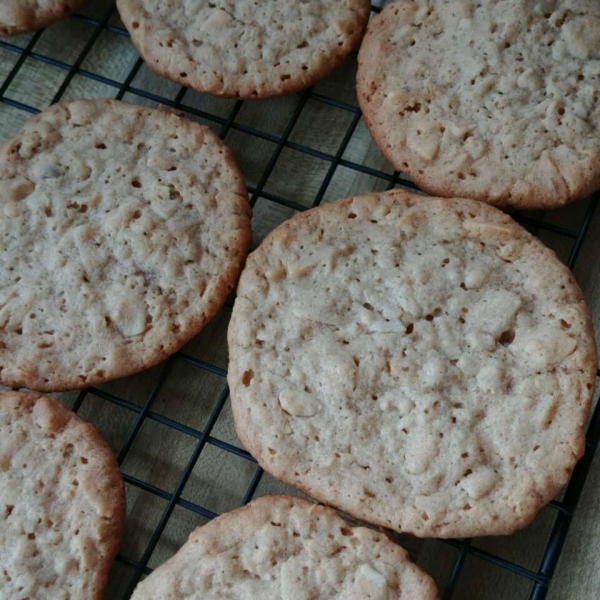 Tahini Honey Oatmeal Cookies