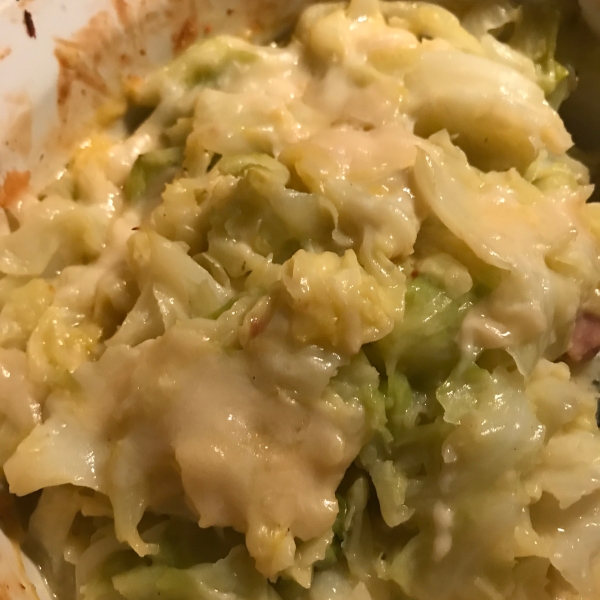 Creamy Creamed Cabbage