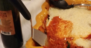 Roasted Vegetable and Kale Lasagna