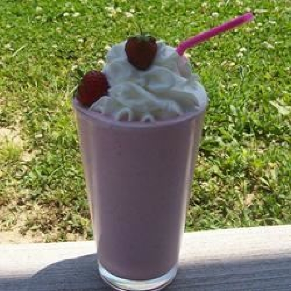 Strawberries and Cream Shake