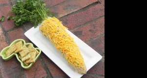 Easter Carrot Cheese Log