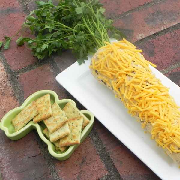 Easter Carrot Cheese Log