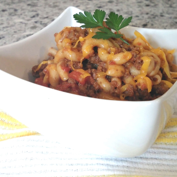 Instant Pot Homemade Hamburger Mac