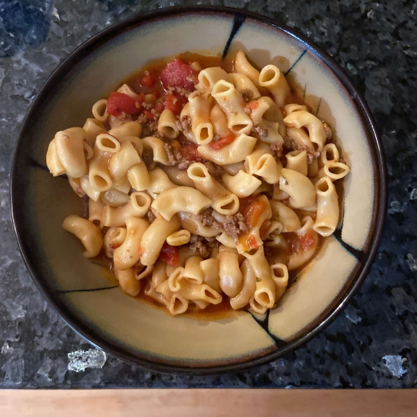Instant Pot Homemade Hamburger Mac
