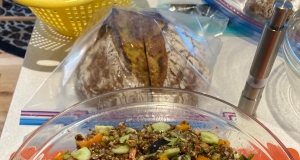 Lentil, Quinoa, and Mung Bean Salad