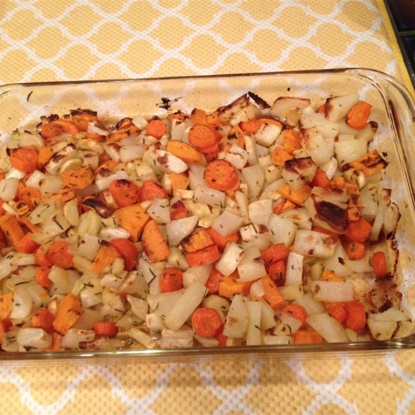 Root Vegetable Bake