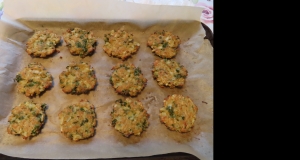 Easy Baked Falafel with Cucumber-Yogurt Sauce