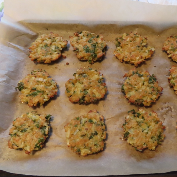 Easy Baked Falafel with Cucumber-Yogurt Sauce