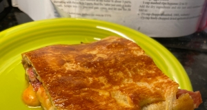 Man vs. Meat Stromboli