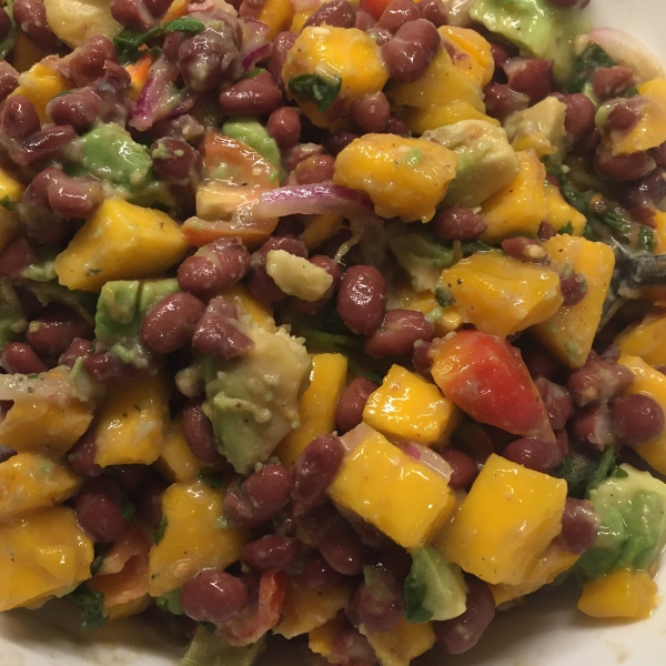 Black Bean and Mango Salad