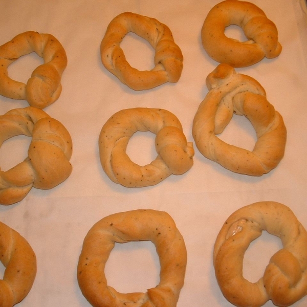 Tarradls (Italian Pepper Rings)
