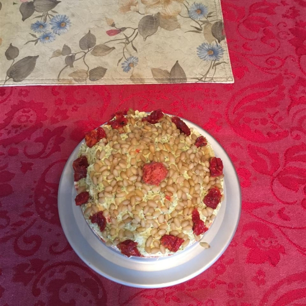 Sun-Dried Tomato and Pesto Cheese Spread