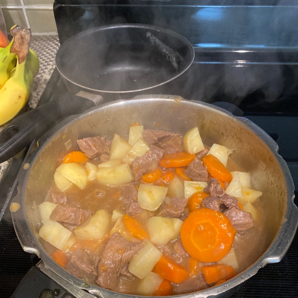 Pressure Cooker Beef Stew