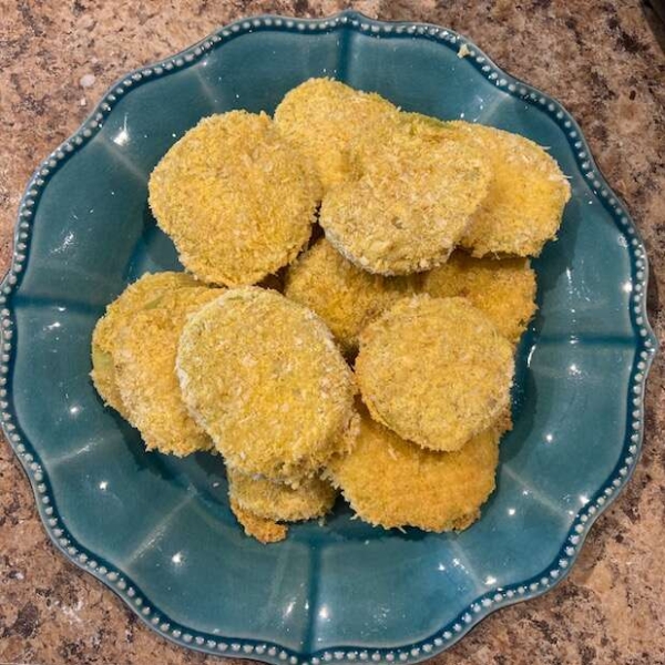 Air Fryer Fried Green Tomatoes