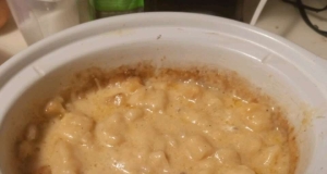 Slow Cooker Creamy Chicken and Dumplings