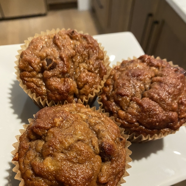 Coconut Flour Banana Nut Muffins