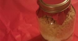 Special Butterscotch Chip Cookies in a Jar