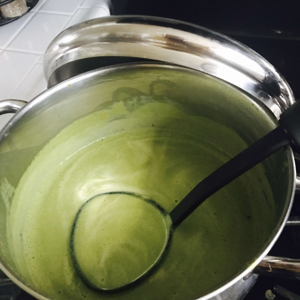 Poblano Chile Pepper Soup