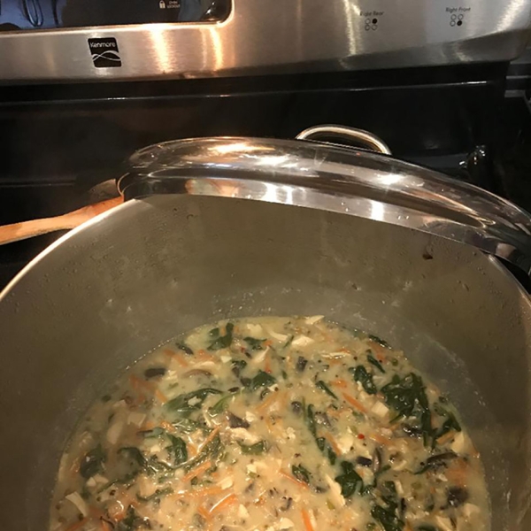 Creamy Chicken & Rice Soup