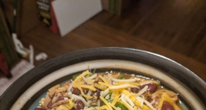 Slow Cooker Ground Chicken Chili