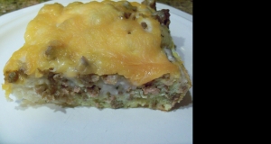 Breakfast Casserole with Biscuits and Gravy