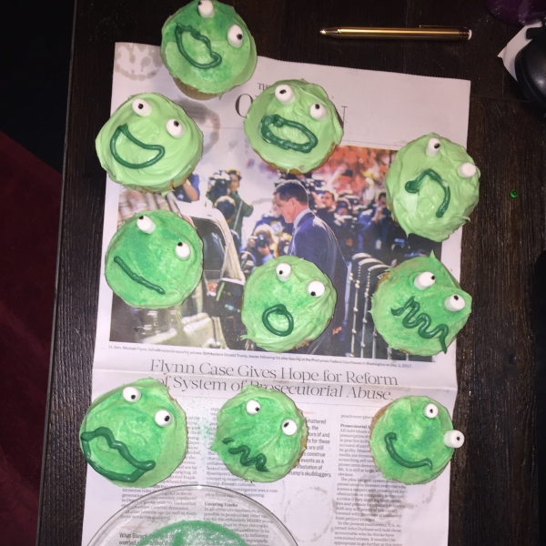 Frog Cupcakes